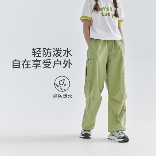 【代发】 户外机能裤 cicochild童装户外运动机能裤男女款童装防泼水休闲长裤子 商品图1