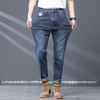 圣得西男士牛仔裤2025年春季新款青年休闲修身小脚弹力长裤男款2512915061 商品缩略图2