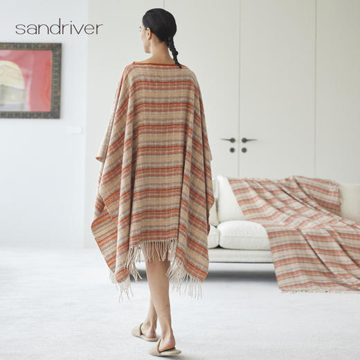 羊绒流苏斗篷SJF97P741N 商品图3