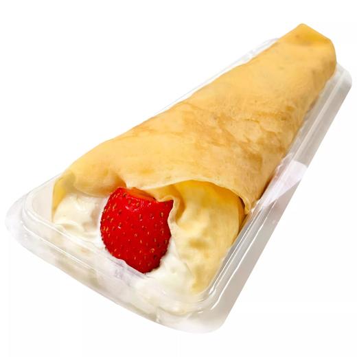 手工草莓奶油可丽饼 约100g 商品图0