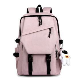 时尚简约情侣双肩包休闲旅行出游背包大容量