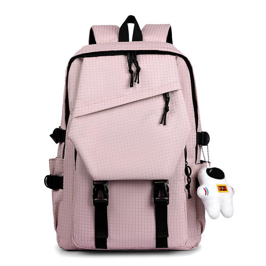 时尚简约情侣双肩包休闲旅行出游背包大容量 商品图0