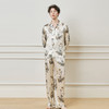 Solo seta22姆米重磅真丝男士印花衬衫长裤桑蚕丝家居服2025年秋 商品缩略图2