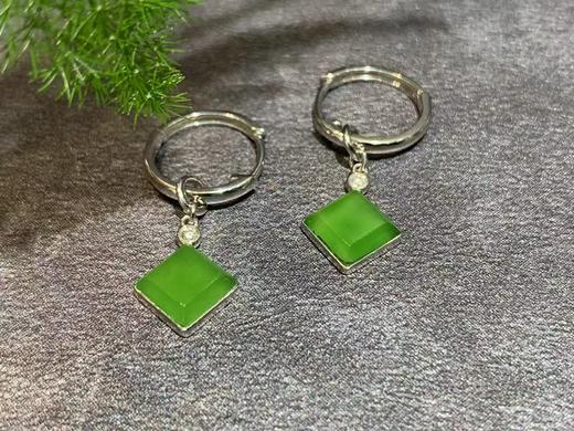 【御珠宫坊】金镶碧玉耳坠 商品图5