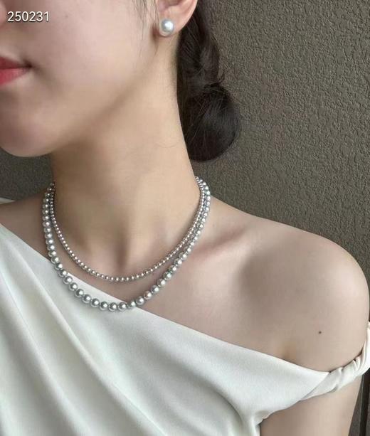 施华洛世奇珍珠项链（EJ） 商品图0