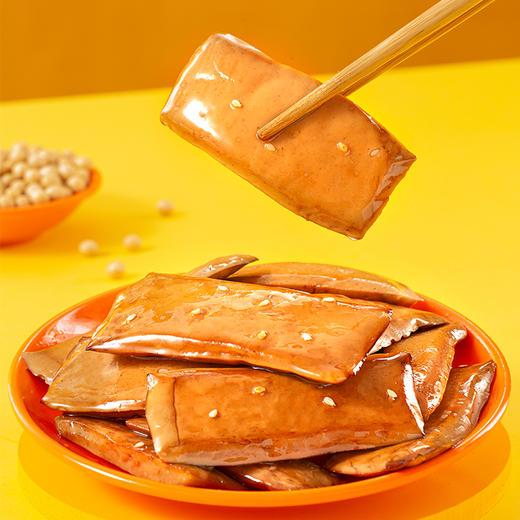 张飞传人手磨豆干（五香味）148g 商品图4