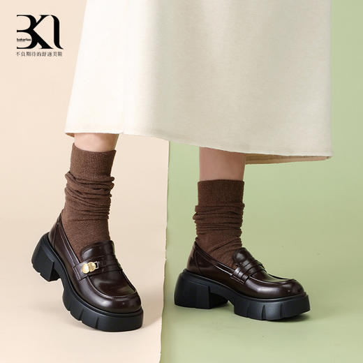 BAKERLOO钱币厚底乐福厚底单鞋YQ138 商品图2