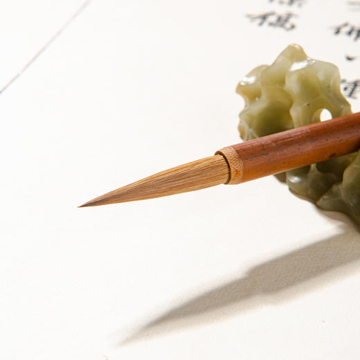 90年代安徽泾县宣笔厂精制“北狼线笔” 商品图4