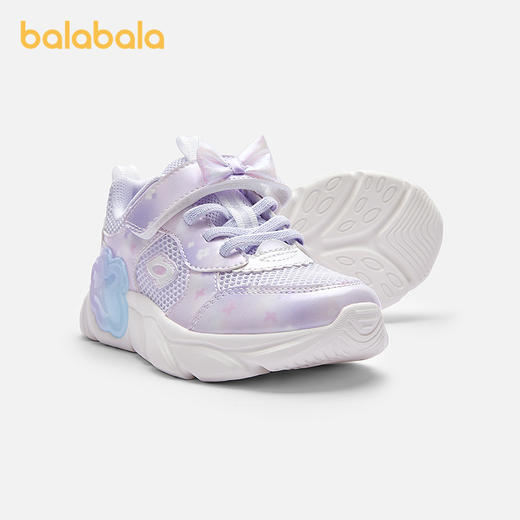 巴拉巴拉童鞋儿童运动鞋透气女童鞋子老爹鞋2025夏季新款网面鞋潮 商品图1
