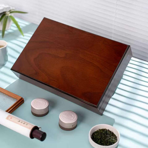 桃花木【木盒.12 铝罐（半斤装）】55元1套.共1套【尾货满10套包邮】 商品图4