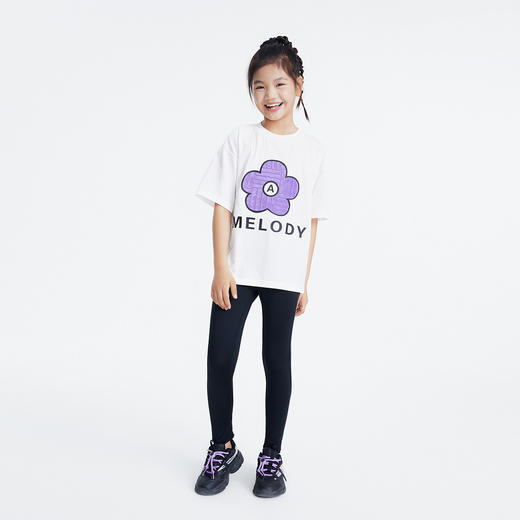 女童针织打底九分裤夏季新款安奈儿童装EG526132 商品图3