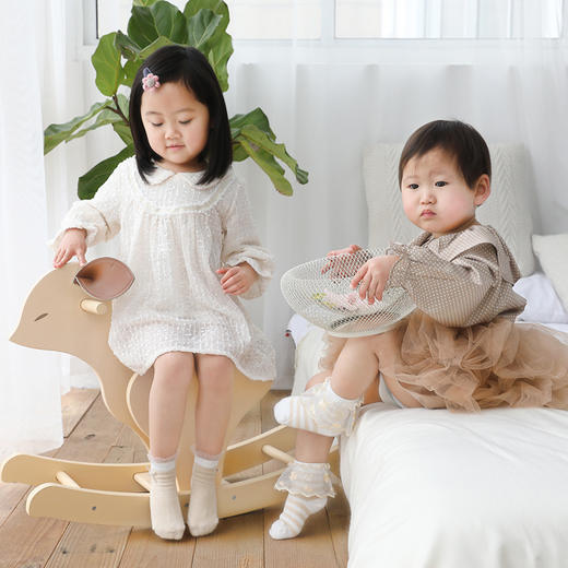 【A类蕾丝蝴蝶结花边袜】春秋冬款儿童袜韩版蕾丝花边女童袜子蝴蝶结宝宝中筒精梳棉袜子。ry 商品图0