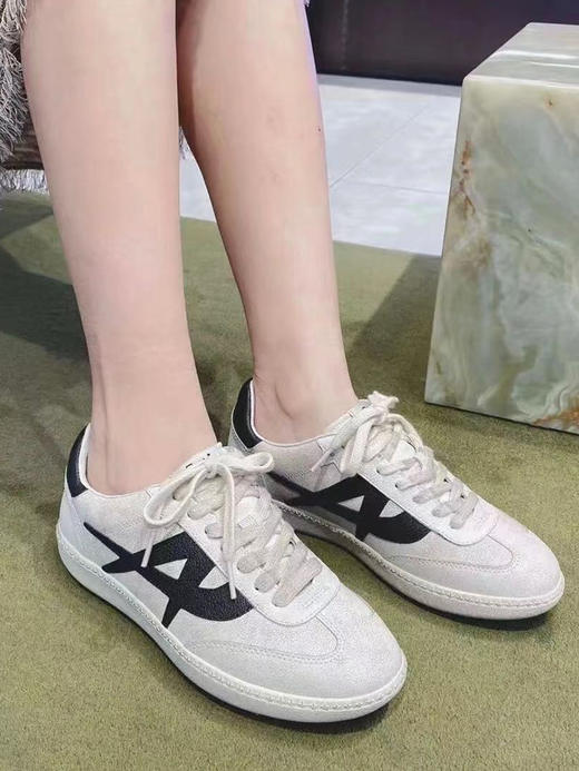 现货 THS-限时 AS家 女士 经典德训鞋运动鞋 头层牛皮鞋 3色 BZ1234 商品图5