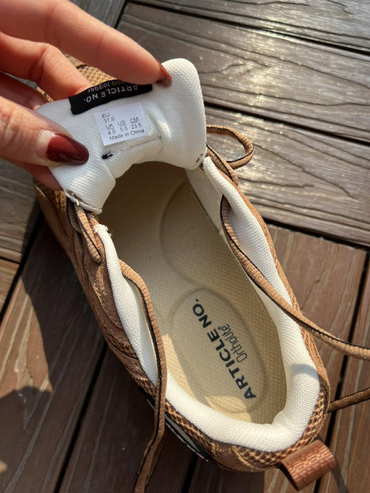 310-8 圆正小众 AN千禧复古慢跑鞋 厚底休闲鞋 巨巨巨好穿 准码无需选大 商品图11