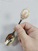 日本进口高桑金属少女感金色猫茶匙 商品缩略图1