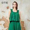 EITIE爱特爱简约百搭方领无袖显瘦小上衣夏季新款8213908 商品缩略图0