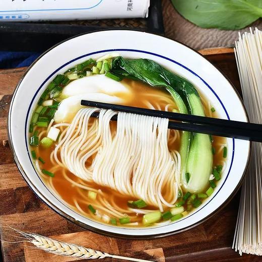 无盐清汤面500g 无盐清汤面淡口原味  轻负担速食面 清水煮面也柔滑 搭配骨汤 菌汤更鲜甜 商品图5