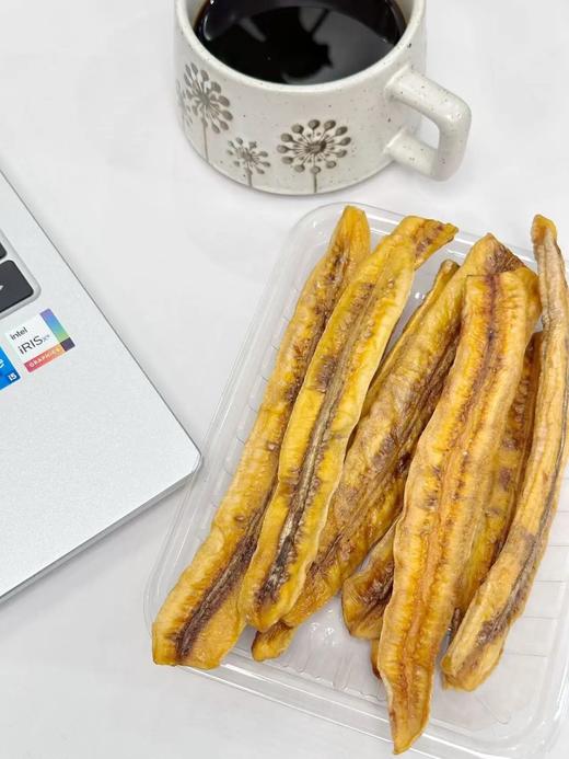 29.9到手2大袋云南西双版纳原切香蕉干原味无蔗糖软糯水果片4斤鲜蕉烘1斤香蕉干口口劲道比一般香蕉干都更有果香基地直邮 商品图3