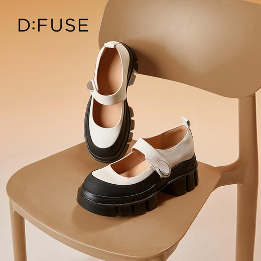 DFuse迪芙斯2025春新款玛丽珍鞋女百搭女鞋DFD1111110 商品图4