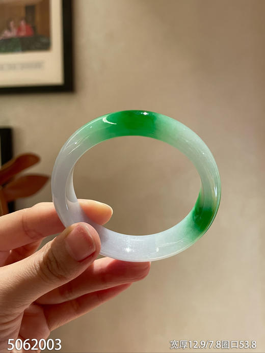 飘翠手镯【5062003】圈口53.8~具体价格微信咨询 商品图1