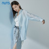 NUTS春秋新品纯色时尚宽松气质百搭长袖衬衫424011040 商品缩略图1
