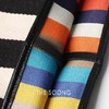 THESOONG"斑马帆布包"经典大容量轻便百搭头层牛皮肩带包HWBB6678 商品缩略图2