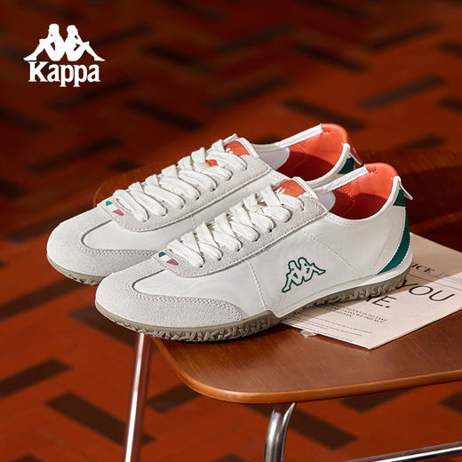 Kappa卡帕背靠背复古T头德训鞋男2025新款轻便运动休闲鞋男女板鞋K0FX5BB02 商品图0