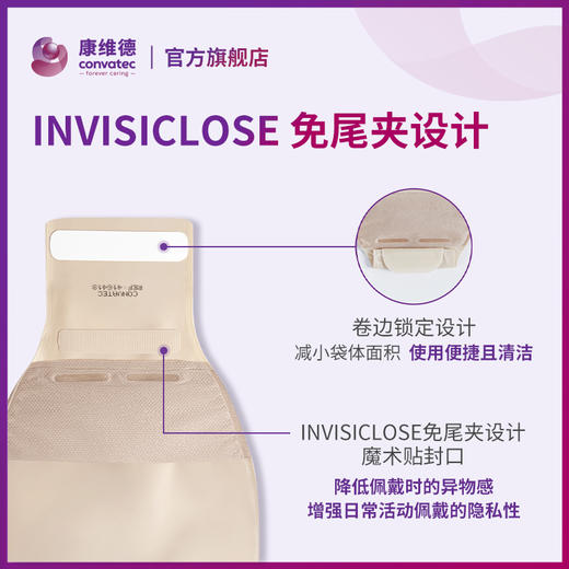 康维德二件式造口袋大便袋肛门造瘘袋416418 416421 416424 商品图2