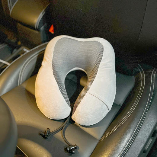 多功能U型颈椎枕 记忆棉U型枕头内胆休息办公护颈椎便携式旅行睡眠神器 商品图2