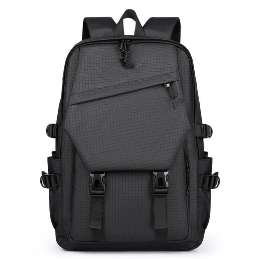 时尚简约情侣双肩包休闲旅行出游背包大容量 商品图1