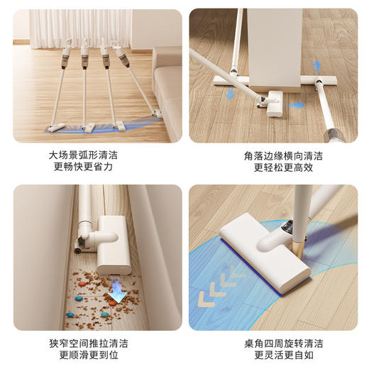 【志高一体机！自由吸尘】五重过滤系统，轻盈实力派。自由吸尘，强力除螨，志高吸尘器，成就你的梦幻清洁之旅，探寻家居之隐秘！ 商品图2