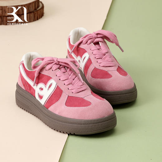 BAKERLOO女鞋平底休闲德训鞋 | 经典德训鞋头、深浅撞色、吸睛亮丽、运动通勤、四季百搭 商品图4