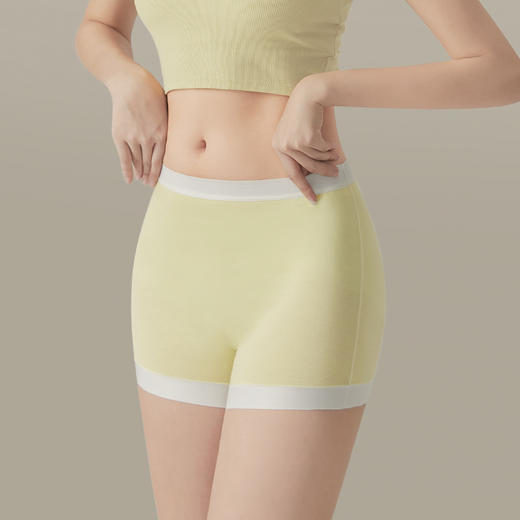 【无痕收腹❗️莫代尔安全裤+内裤二合一】无感贴合，不闷热，防卷边，穿出3D蜜桃臀！有内档打底裤防走光平脚裤夏季薄款不卷边 商品图4