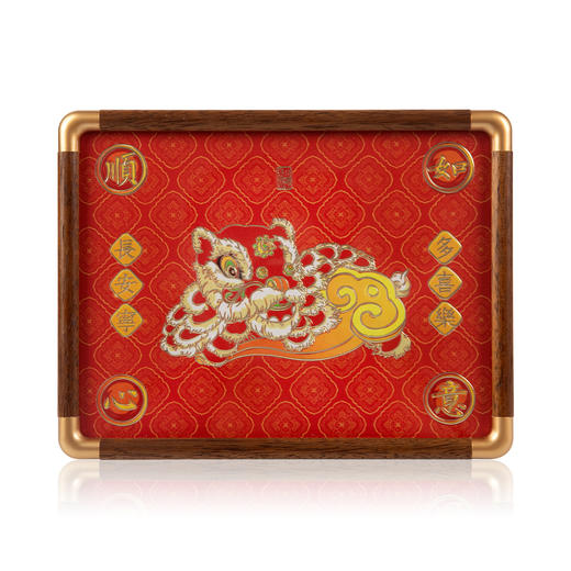 事事如意 长乐安宁铜雕艺术画 商品图1