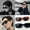 311-2 GM联名MM6新款 207型号长方形小黑超墨镜 帅气冷酷 时髦窄框太阳镜 两色 商品缩略图0