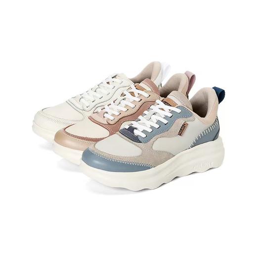 【Pikolinos 】  B3F | 派高雁春季多材质拼接深口圆头平底系带运动鞋PS259401 商品图0