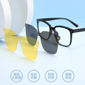骊佳 高清偏光太阳镜 男女偏光墨镜 磁吸夹片太阳镜 系列