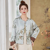 新中式国风短外套，拼色翻袖气质时尚刺绣上衣HR-YIZX86335 商品缩略图2