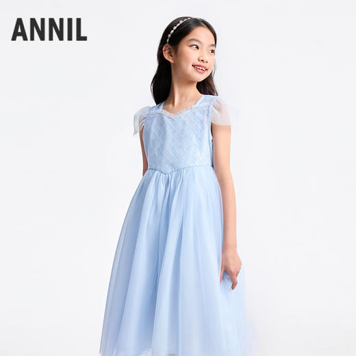 女童连衣裙夏季新款安奈儿童装EG523126 商品图0