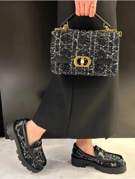 迪奥20256/ss新款乐福鞋这款DiorBoy厚底乐福鞋融入Dior的精湛工艺（HC） 商品图4