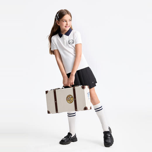 女童短袖针织衫夏季新款安奈儿童装EG521187 商品图5