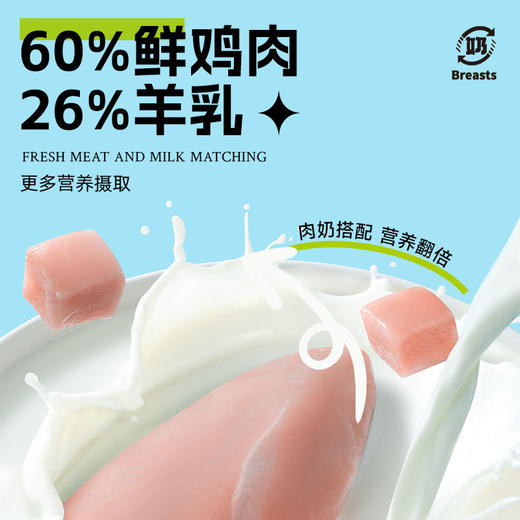 喵铮铮羊奶鸡肉主食奶昔包 50g/10包 猫咪营养补水湿猫粮零食 商品图1