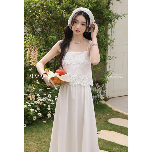 鹿向南 「花隐山茶」开衫两件套 商品图4