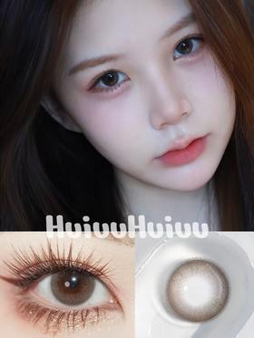 【中直径半年抛】MIMIPARK-流心糖串棕-14.2mm【半年抛 0-800度 无525/575】