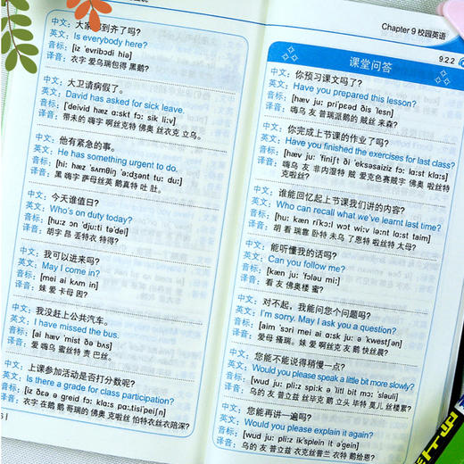 零基础英语单词口语马上说口袋书（2册）会中文就能说流利英文国际音标标注搭配中文谐音 商品图3