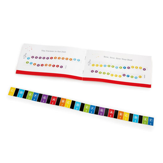 Hape儿童木制机械小钢琴 3-6岁男女小孩儿童音乐玩具早教儿童节礼物 25键钢琴黑色 E8463 商品图3