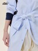 mostwantedlab彩虹/M2512018/双层门襟基础条纹刺绣长款衬衫 商品缩略图1