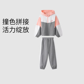 女童卫衣套装春季新款安奈儿童装EG511067