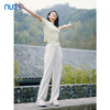 NUTS春秋新品纯色时尚优雅气质宽松遮肉百搭长裤女422072251 商品缩略图2