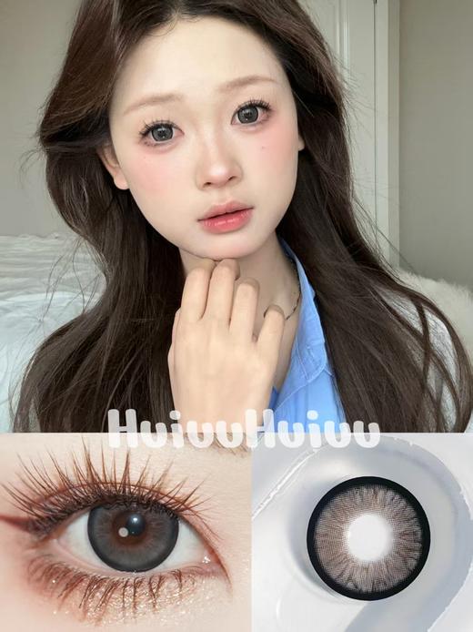 【大直径半年抛】MIMIPARK-乌云厚乳霜灰-14.5mm【半年抛 0-800度 无525/575】 商品图0